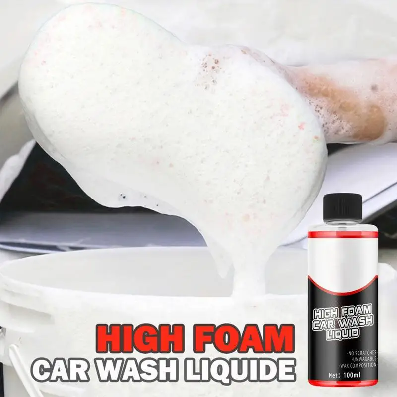 Carwash Cleaner Auto Coating Agent Auto Schuim Cleaner 100Ml Autolak Cleaner Auto Wassen Vloeistof Auto Reiniger Voor Polijsten