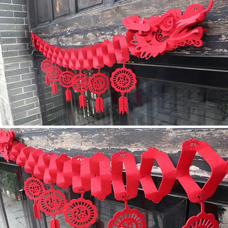ของตกแต่งตรุษจีนปี 2026 รูปมัง - Home Decor Garland บทวิจารณ์และราคา