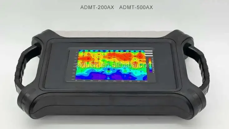 อัพเกรดรุ่นใหม่ ADMT-200AX หน้าจอสัมผัส3D 200เมตรประเภทอุปกรณ์ธรณีฟิสิกส์