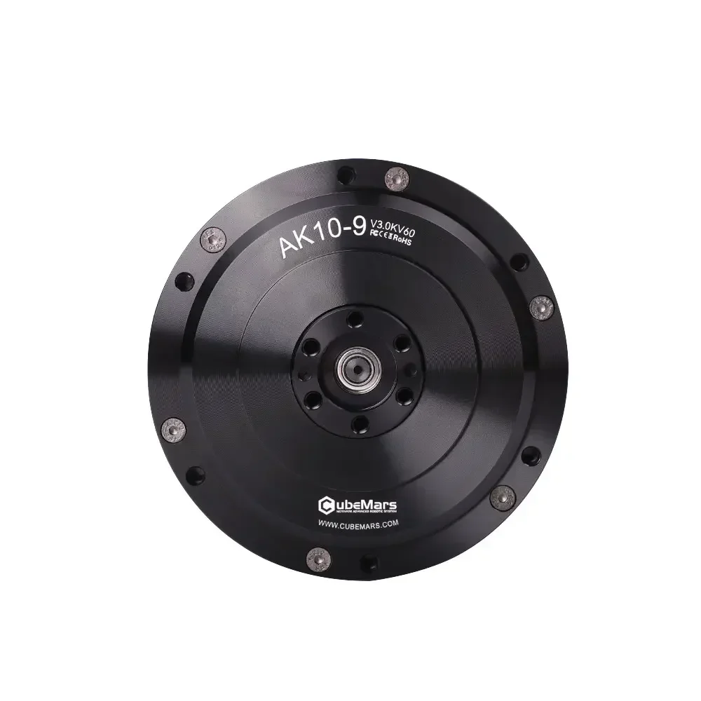 CubeMars AK10-9 V3.0 KV60 moteur sans balais haute performance pour robots à pied, robots d'exosquelette, AGV, avec pilote d'encodeur Robot