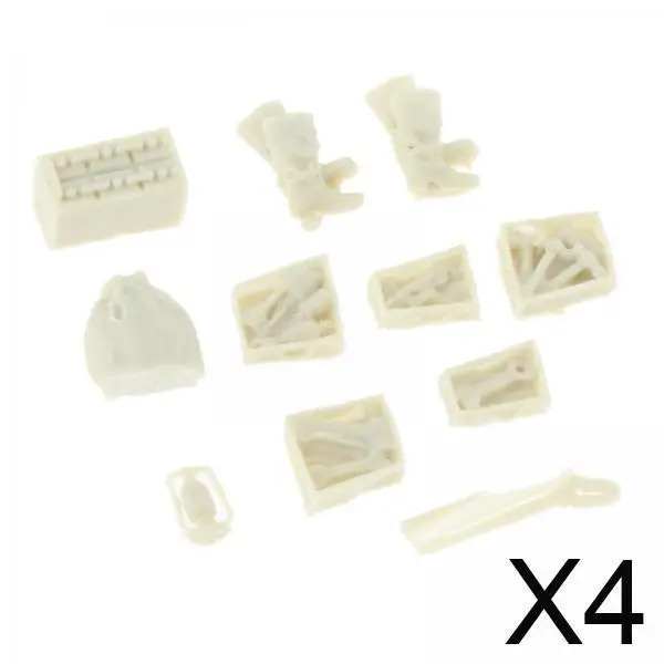

Resin Model Boot Toolbox Set 1 35 Scale Unpainted Soldier Figure Accessory Kit for Diorama Scene