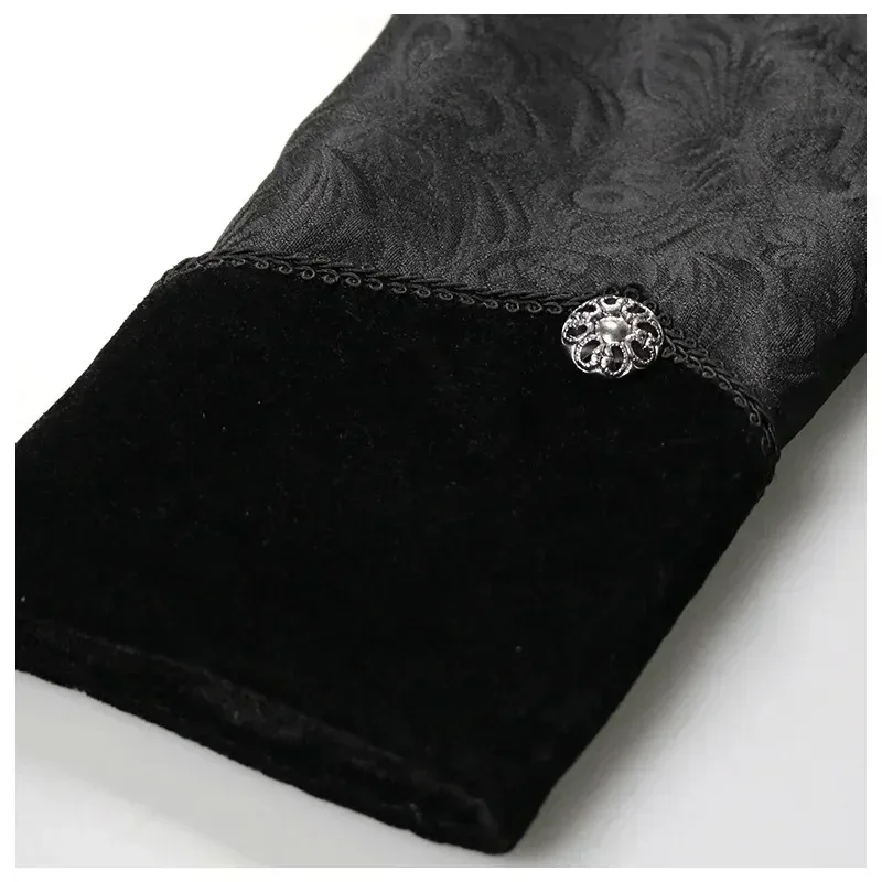 رجل القرون الوسطى خمر الملابس منتصف طول فاسق خمر سهرة