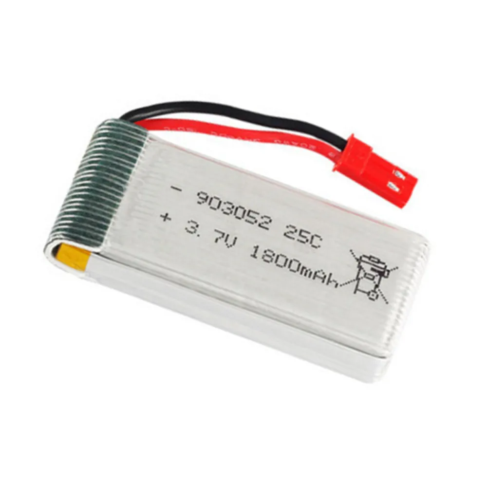 3.7V 1800mAh Lipo Battery for HQ859B HQ898B H11D H11C T64 T04 T05 F28 F29 T56 T57 903052 3.7v Li-po battery jst Plug 1/2/5/10PCS