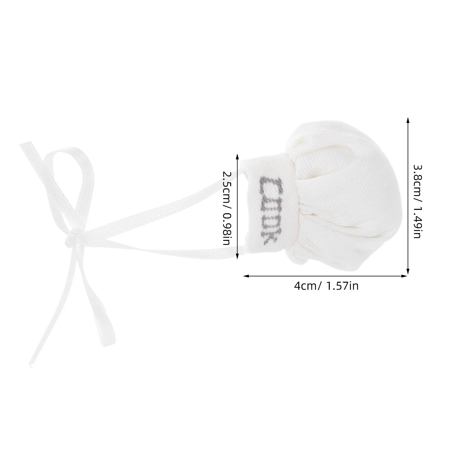 2Pcs Miniature Chef Hats Small White Cooking Caps for Bakery Scene Dress-Up Kitchen Decoration Supplies White Chefs Hat