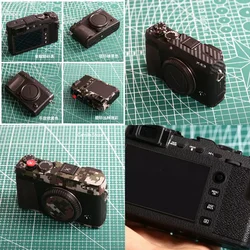 DIY carbon fiber sticker Protective film whole body for Fuji Fujifilm xe3 X-E3 camera body skin scratch-proof Cover body up
