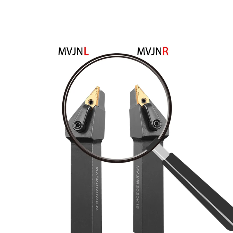 KaKarot External Turning Tool Holder MVJNR2020K16 MVJNR1616K16 MVJNR2525M16 VNMG160408 Carbide Inserts MVJNR Lathe Cutting Tools