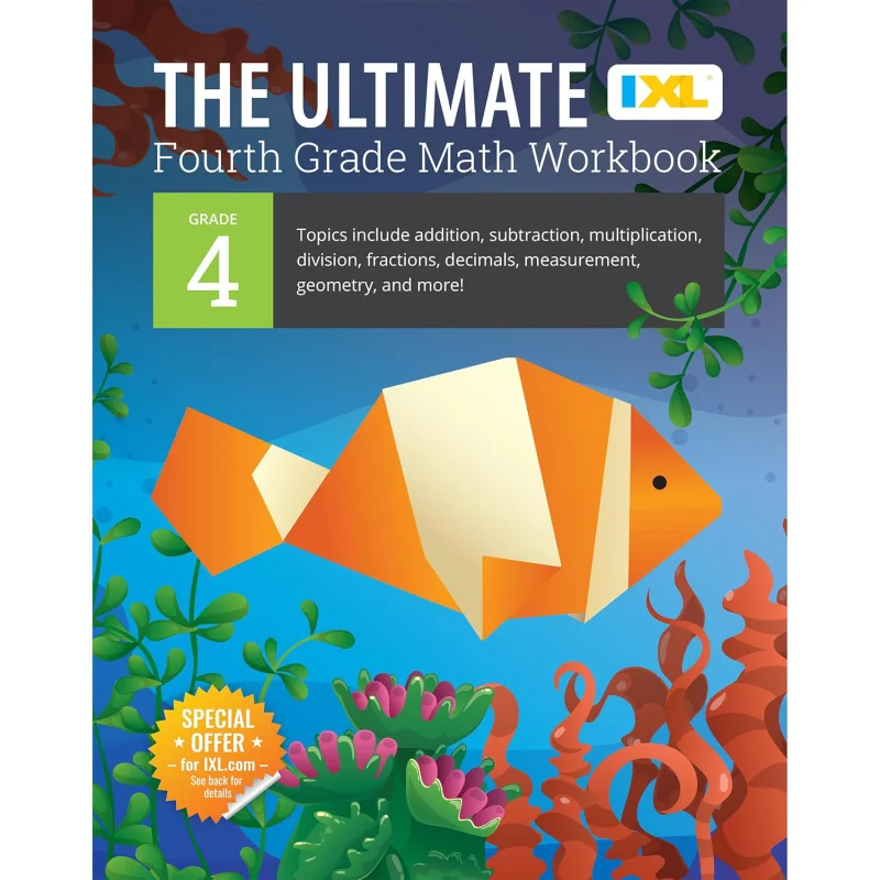 

IXL The Ultimate Math Workbook Grade 4 IXL Learning IXL Learning Inc 9781947569515 Book