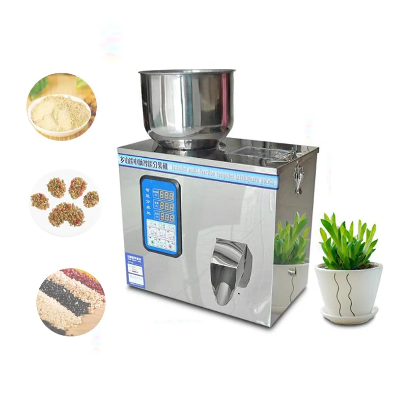 

Automatic Packing Machine For Grains Rice Tea Red Dates Walnut Peanuts Melon Seeds Granules Dog Food Weighing Filling Machine