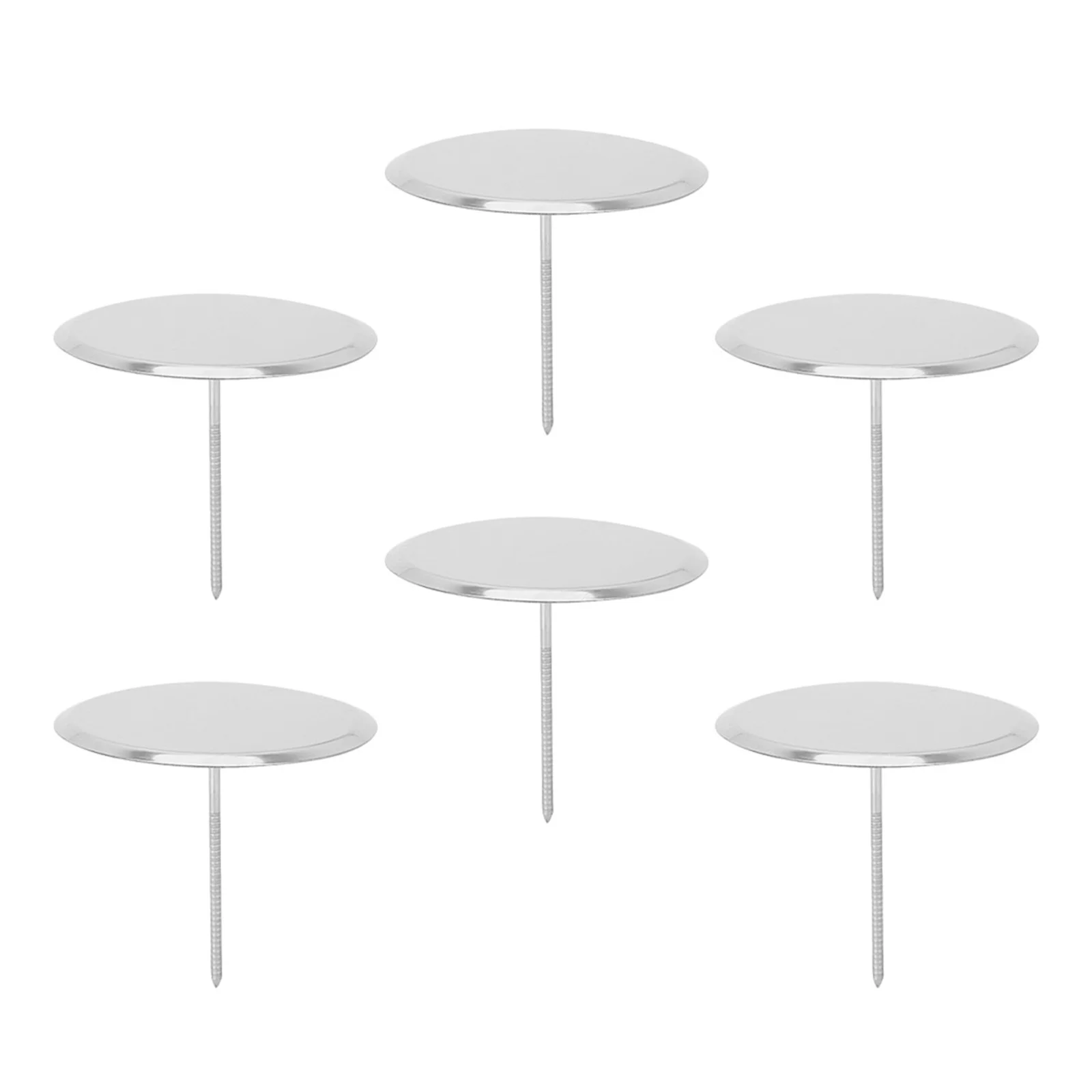 6 قطعة كعكة من الفولاذ المقاوم للصدأ زهرة الأظافر أدوات الخبز القابلة لإعادة الاستخدام لتجليد الورود الأنابيب المعجنات مسمار مجموعة زهرة معدنية مسمار كب كيك