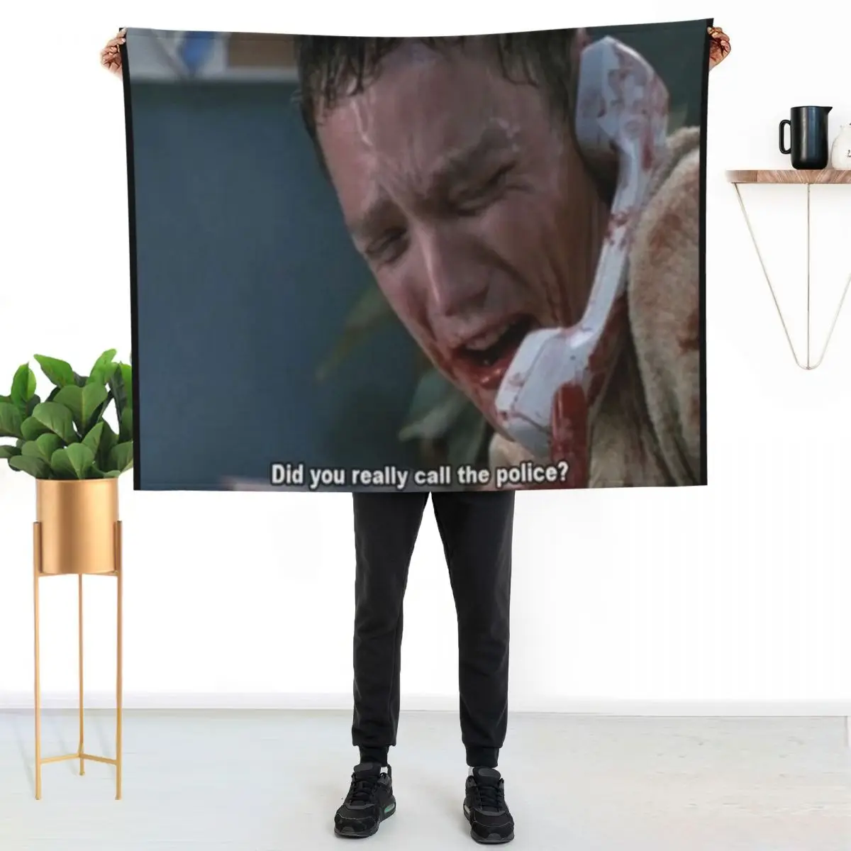 

Stu Macher Throw Blanket Warm Napping Blanket for Office Couch Bed