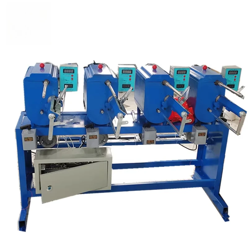 

1/2/3/4/5/6/7/8/9 Heads Rewinder Spindle Wool Thread Rewinding Yarn Winding Machine With Drum