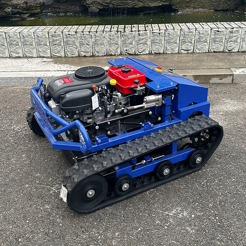 

Индивидуальная фабричная прямая промышленная беспроводная DIY вездеходный садовый робот гусеничная газонокосилка снегоочиститель с дистанционным управлением 4-тактный