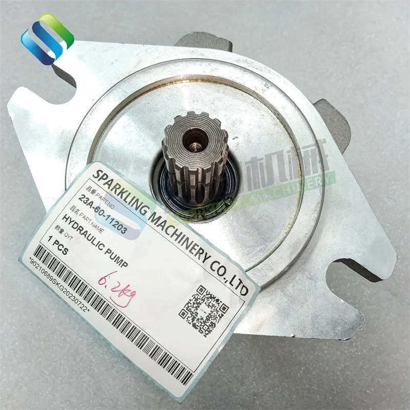 23A-60-11203 GD505A GD611 ชิ้นส่วนไฮดรอลิกก่อสร้างปั๊มไฮดรอลิก 23A-60-11203
