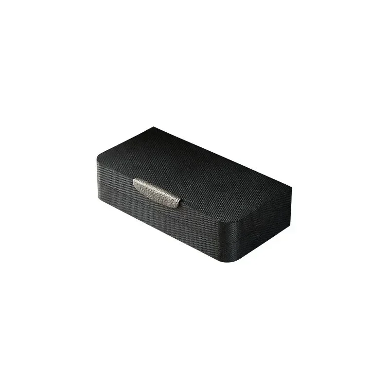Modern simple soft jewelry leather decorative box storage jewelry box creative ornament