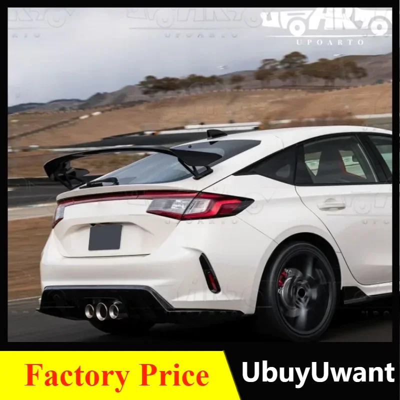 

Car Modified Trunk Spoiler Rear Trunk Wing Spoiler Accessories For Honda 11th Civic Hatchback 2023