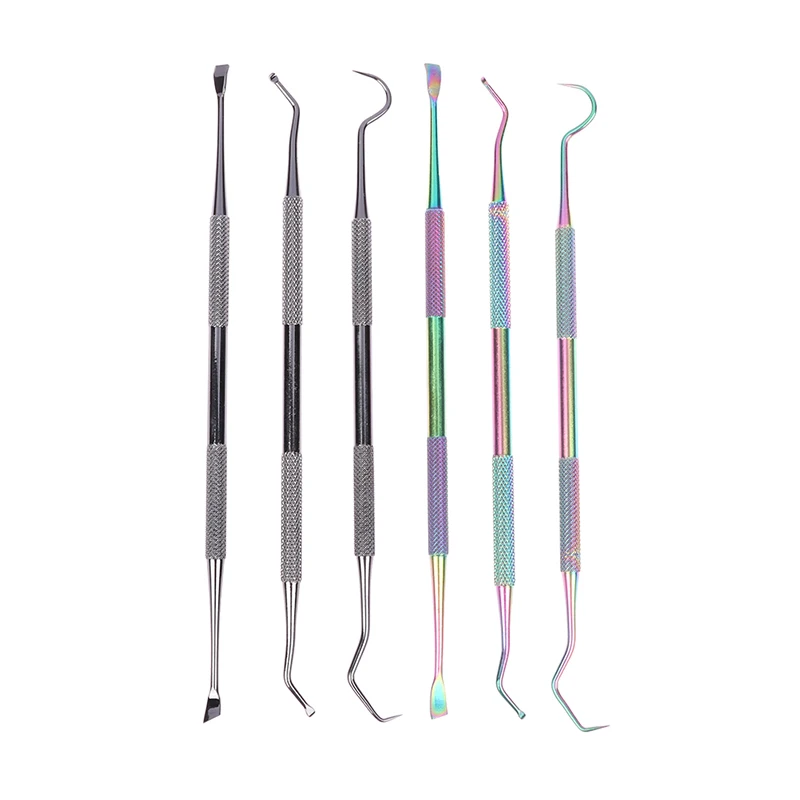 3PCS/Set Stainless Steel Double Ends Dentist Teeth Clean Hygiene Explorer Probe Hook Pick Dental Tools Products