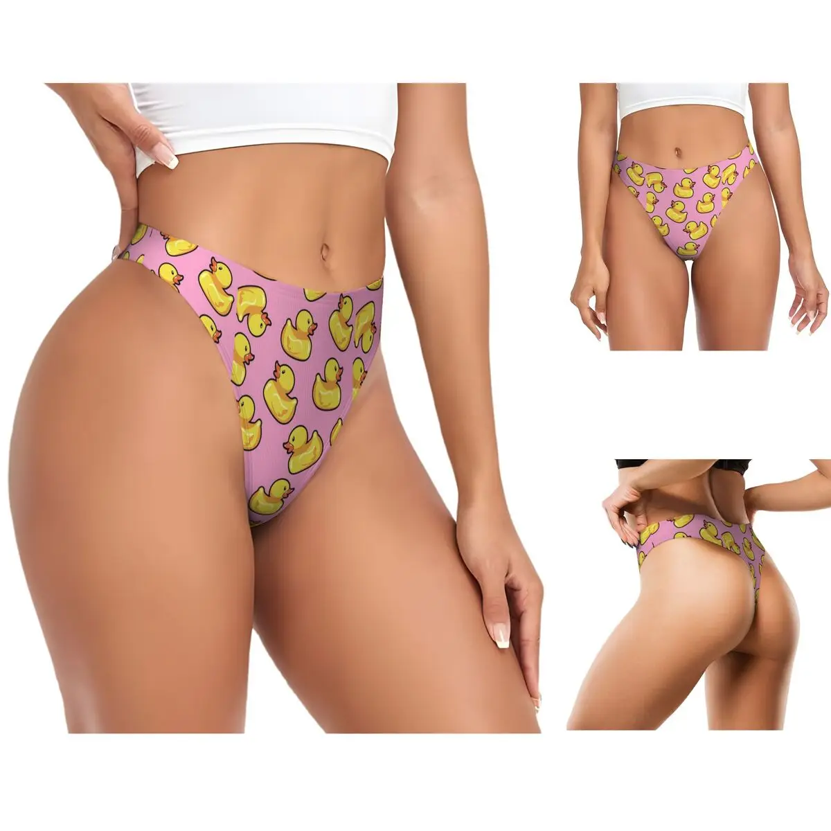 calcinhas-g-string-com-padrao-de-pato-de-borracha-rosa-personalizadas-confortaveis-e-respiraveis-para-mulheres