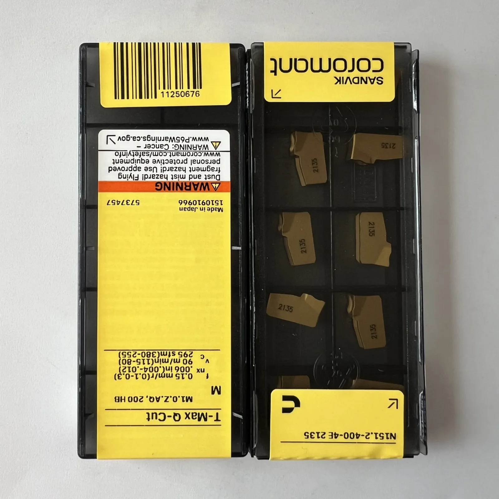 

SANDVIK / N151.2-400-4E 2135 / Original Swedish hard alloy blade 10 Pcs