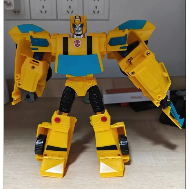 Hasbro 트랜스포머 장난감 네자 리더 시리즈 E4322 옐로우 BEE 스팅 어택 모드 액션 피규어 25cm 대형 모델 로봇 오토봇