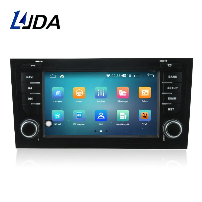 Android 13 8 + 128G lettore multimediale per auto navigazione GPS per AUDI A6 4B C5 1997-2005 GPS stereo Video 2 Din autoradio DSP Carplay