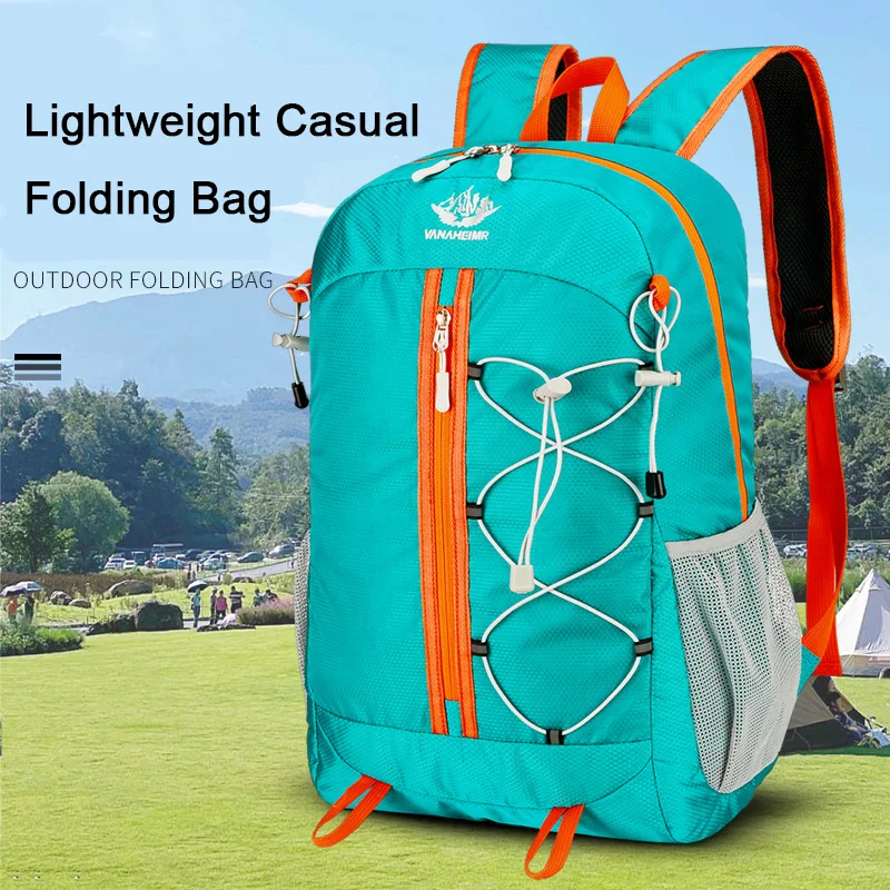 

Outdoor Hiking Bag For Both Men And Women, Large Capacity Lightweight Sports Backpack, Hiking Backpack, Camping Foldable Bag
