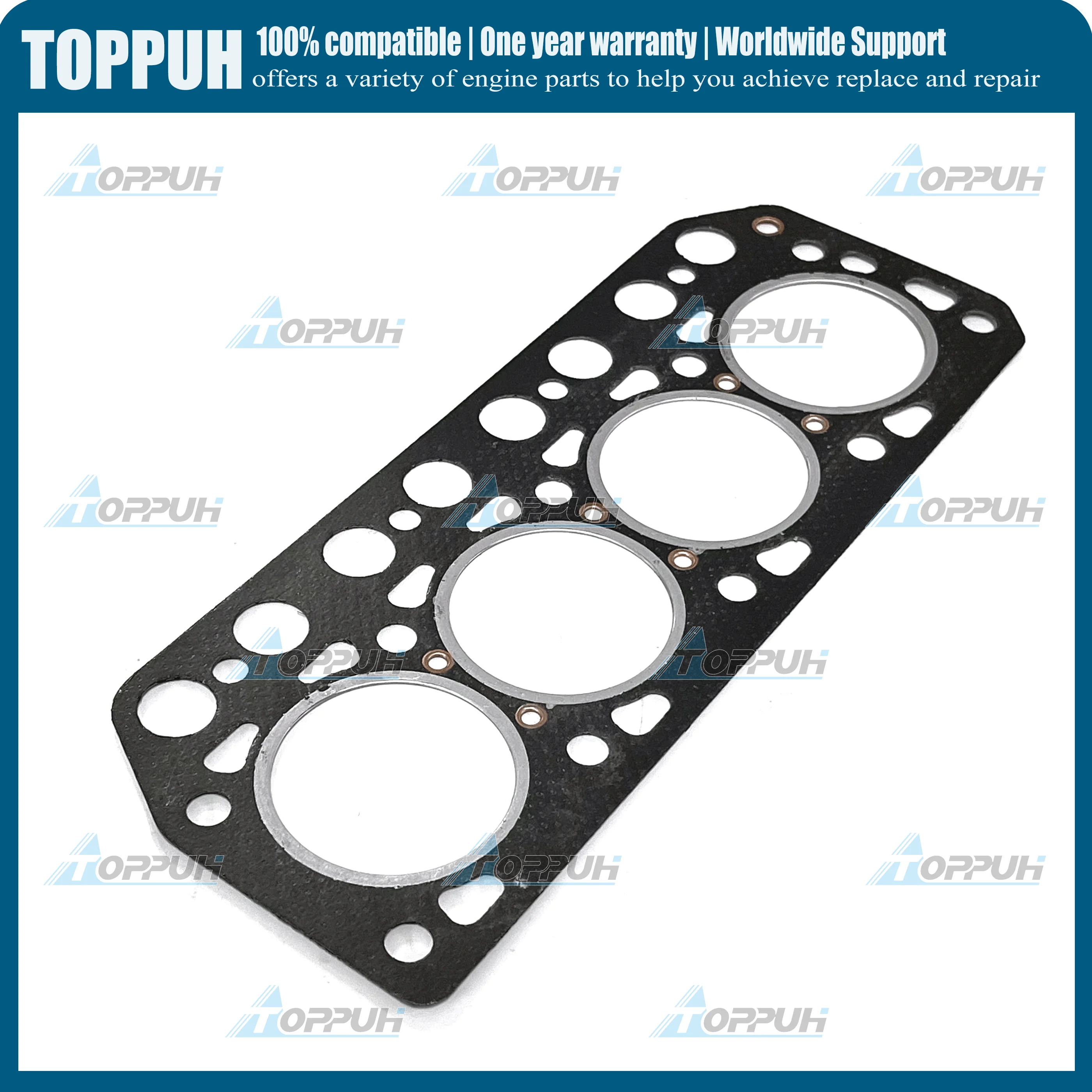 Head Gasket for Mitsubishi K4D MT2001 MT2201 MT670 MT670D Satoh S670