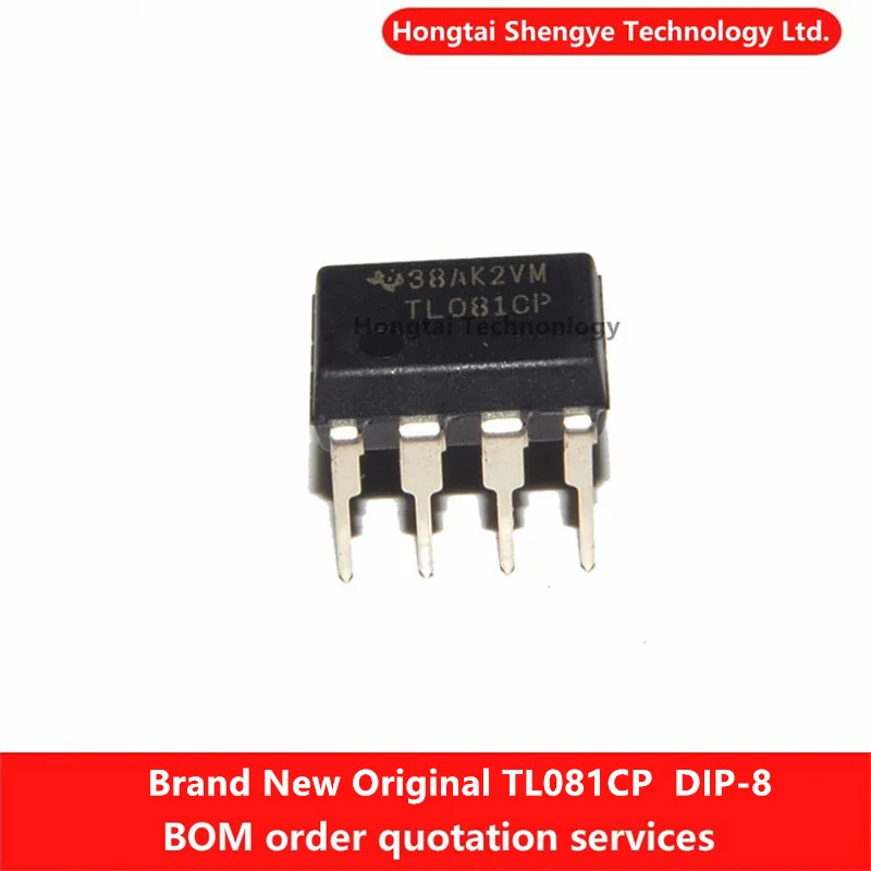 New Original Direct Plug TL081CP DIP-8 JFET Operational Amplifier IC Chip