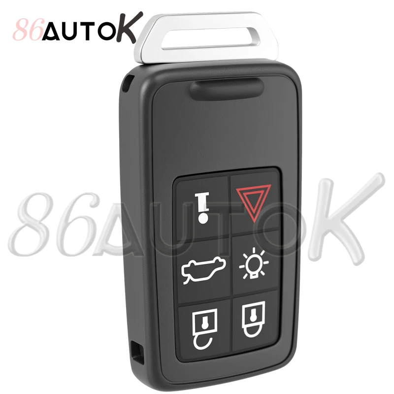 Auto Remote Smart Key 433/868/902MHz for Volvo S90 S60 XC60 XC90 2009-2014 ID46 KR55WK49266 KR55WK49224 Car Key Fob Logo Battery