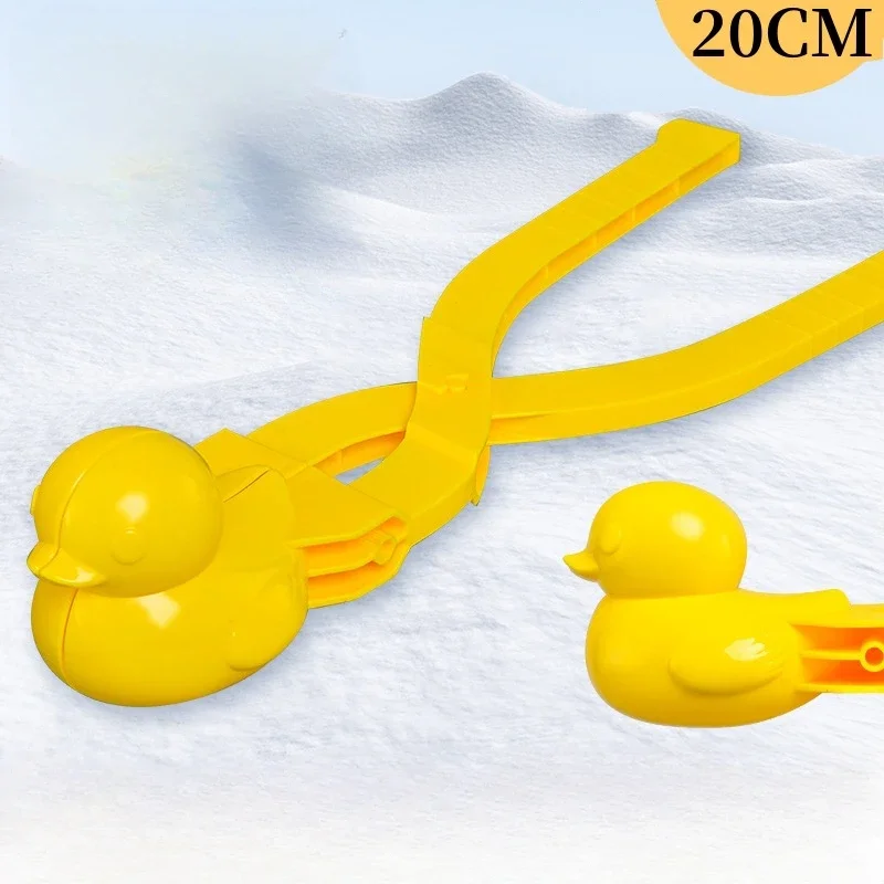 Outdoor Snowball Clip Toy Snowball Maker Clip  Snowy Ducks Love Snow Clip Tool Multiple shapes for easy operation