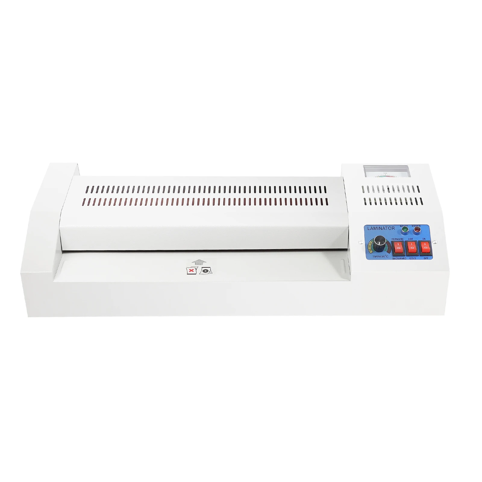 600W 110V Lamination Machine Thermal Laminator A3 A4 Rollers System Thermal Four Roller Hot Cold Film Laminating