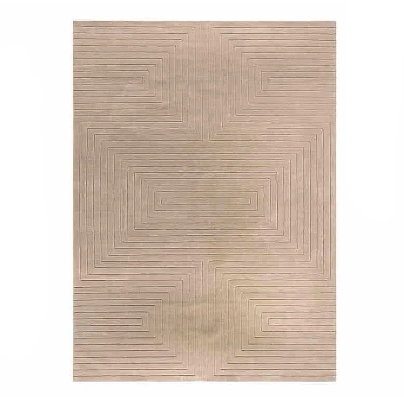 

Modern handmade, wool carpet, high and low three-dimensional, living room, bedroom, thickened, fully paved, made