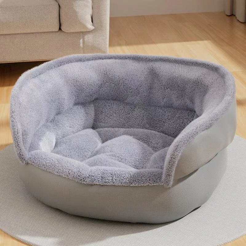 Luxury Dog & Cat Bed Newly Designed XL Square Shape Eco-Friendly PP Cotton Removable Cover Waterproof Easy Clean All Seasons Use