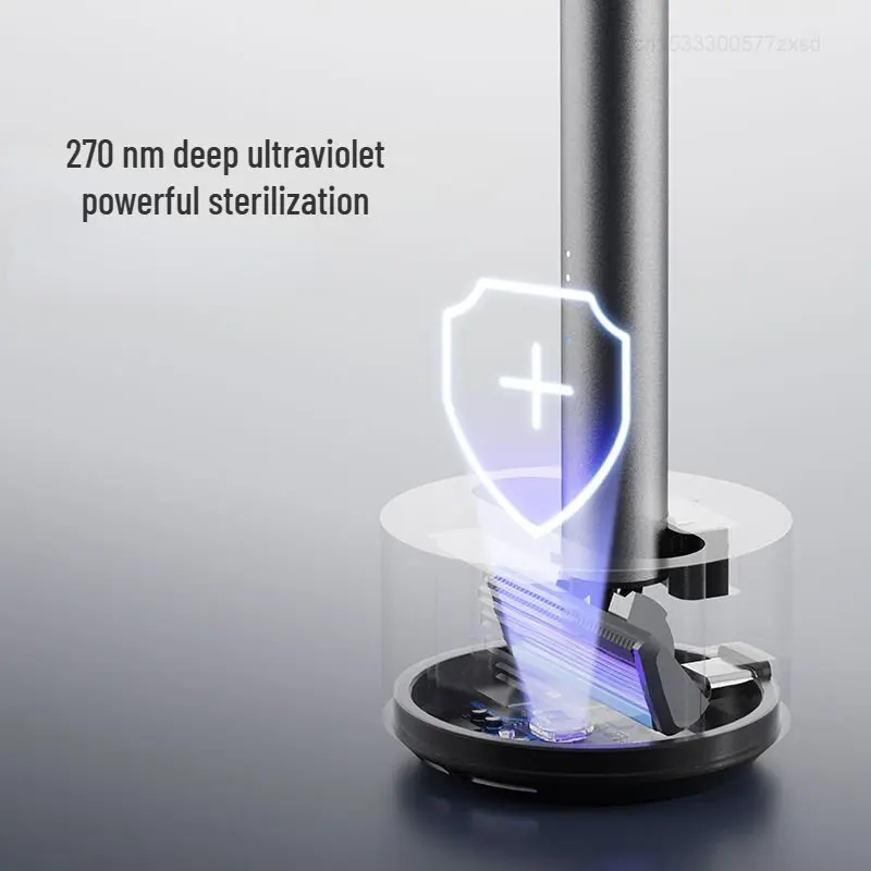 Wtryskowa maszynka do golenia MKODO indukcyjna i ręczna podwójny tryb golarka do twarzy wysokiej częstotliwości szok 3D elektryczna stal do golenia