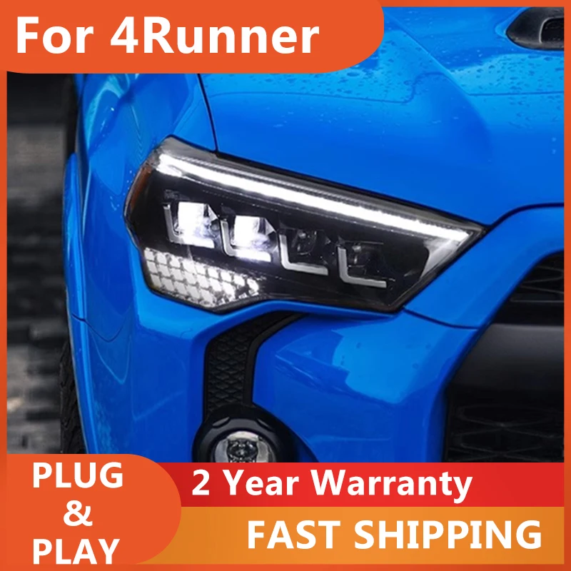 

Car Accessories for Toyota 4 Runner Headlight 2013-2020 4 Runner Head Light DRL Turn Signal High Beam Projector Lens