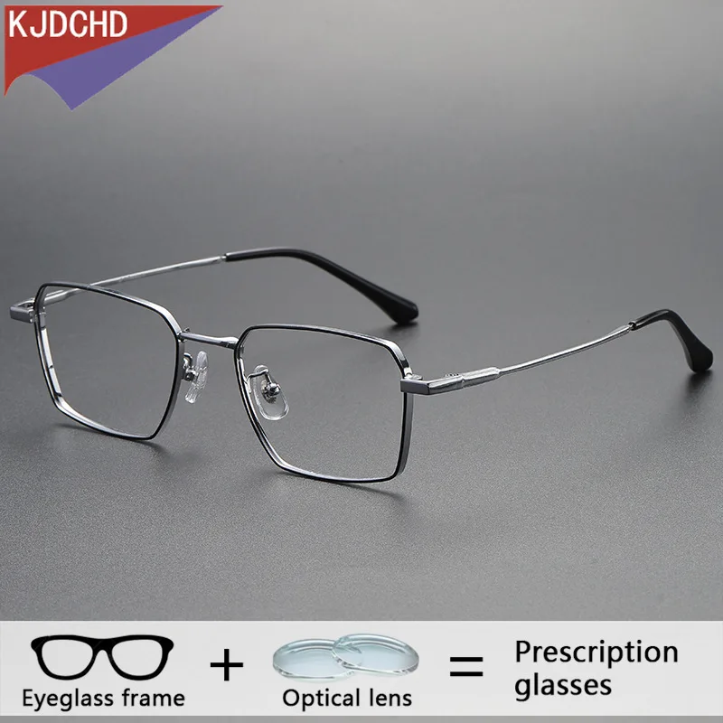 

Square Titanium Bifocal Progressive 1.74 Eyeglasses Men Optical Photochromic Multifocal Glasses Doctor with Prescription Eyewear