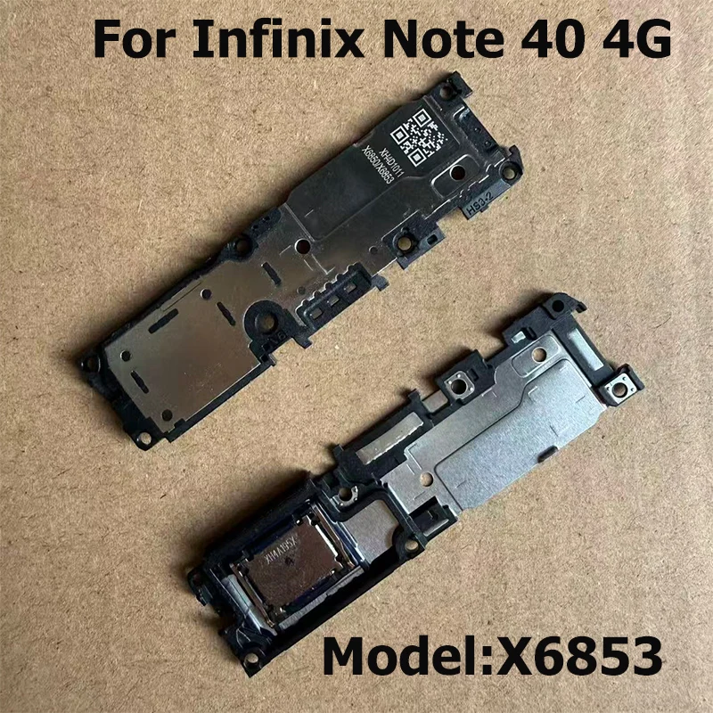 For Infinix Note 40 4G Loudspeaker Sound Buzzer Ringer Loud Speaker Flex Cable X6853