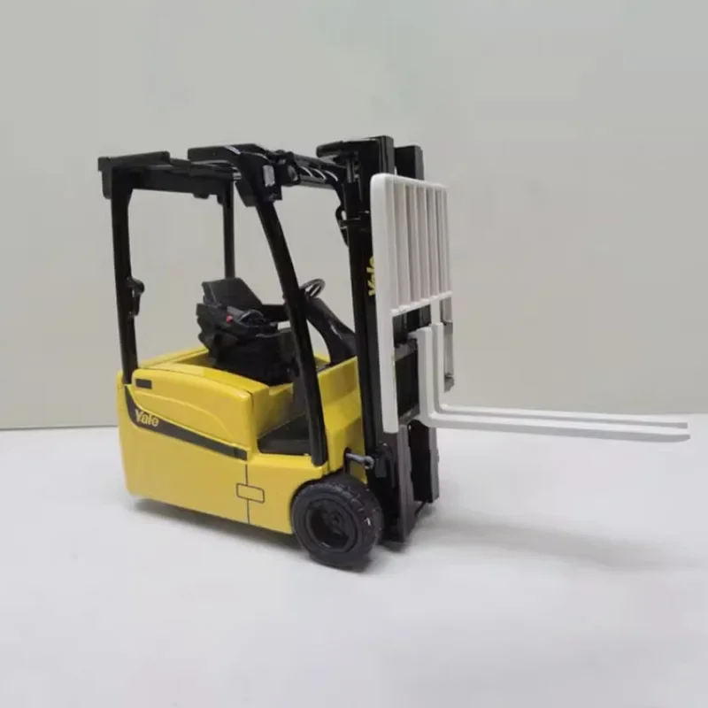 Diecast 1/25 Yale Elektrische Heftruck Legering Ontworpen Heftruck Model Speelgoed Voor Kinderen Presenteert Vakantie Geschenken Speelgoed