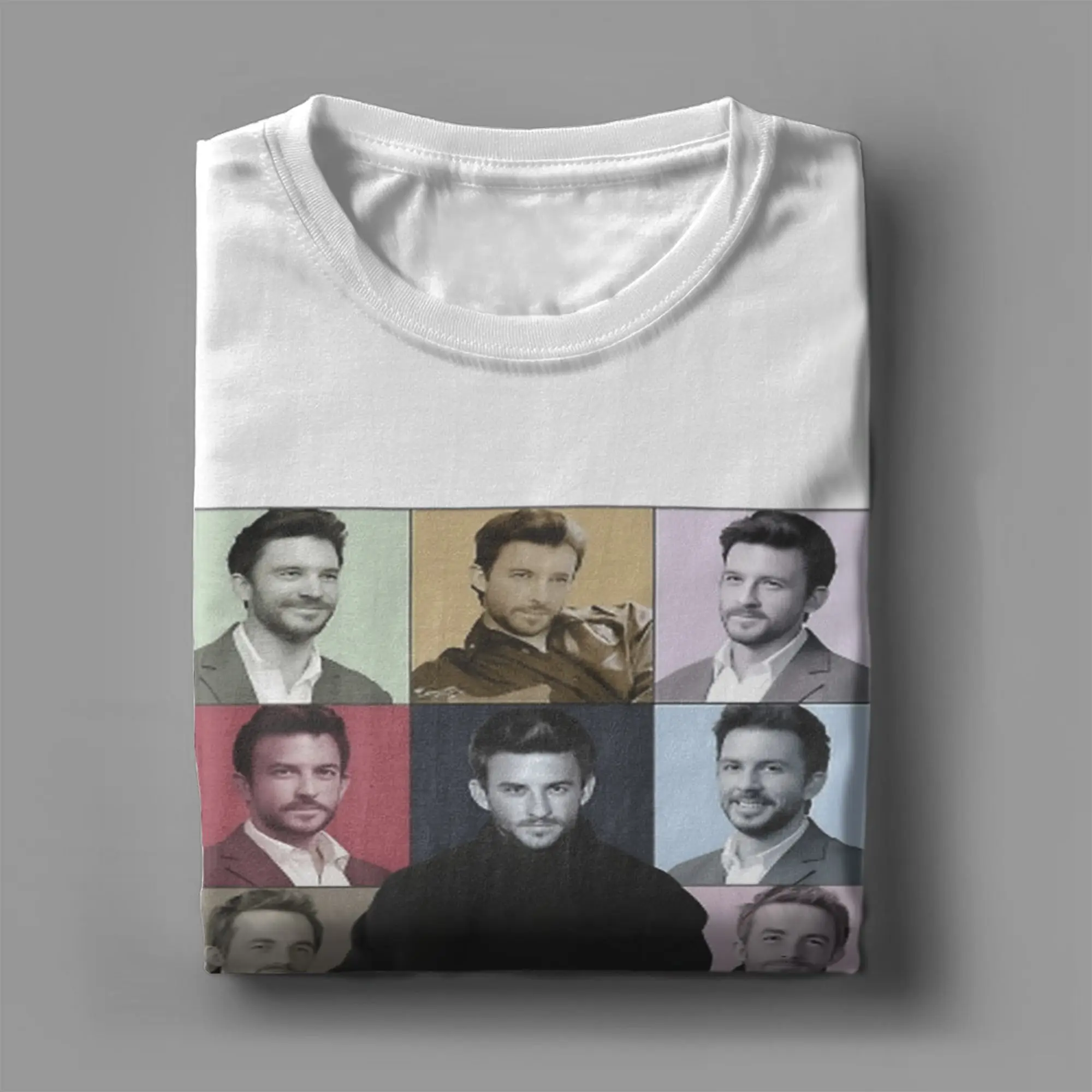

Jonathan Bailey T Shirt Men's Cotton Creative T-Shirt Crewneck Tees Short Sleeve Clothes Gift Idea