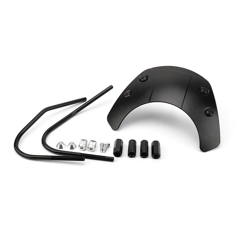 

Motorcycle Sports Black Windscreen Windshield Visor Replacement For VESPA GTS300 Super GTS 300 SUPER 2018 - 2022