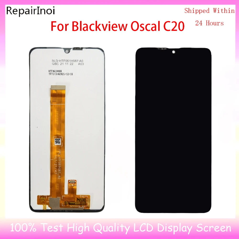 100% Tested LCD Display Blackview Oscal C20 C30 C60 C70 C80 LCD Display Touch Screen Digitizer Replacement Assembly