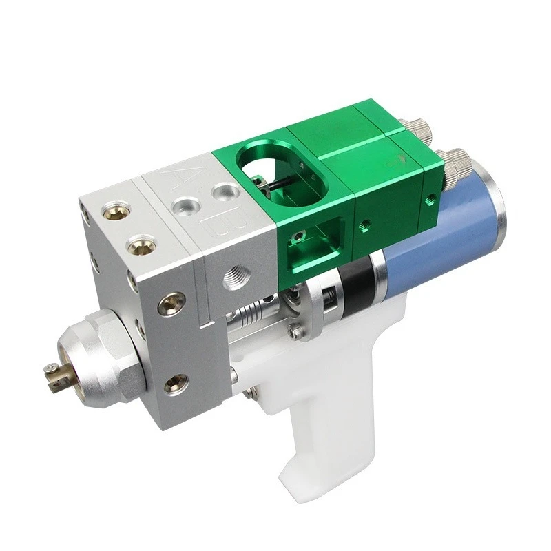 Handheld electric stirring double liquid dispensing valve ab glue dynamic glue filling valve with adjustable glue absorption