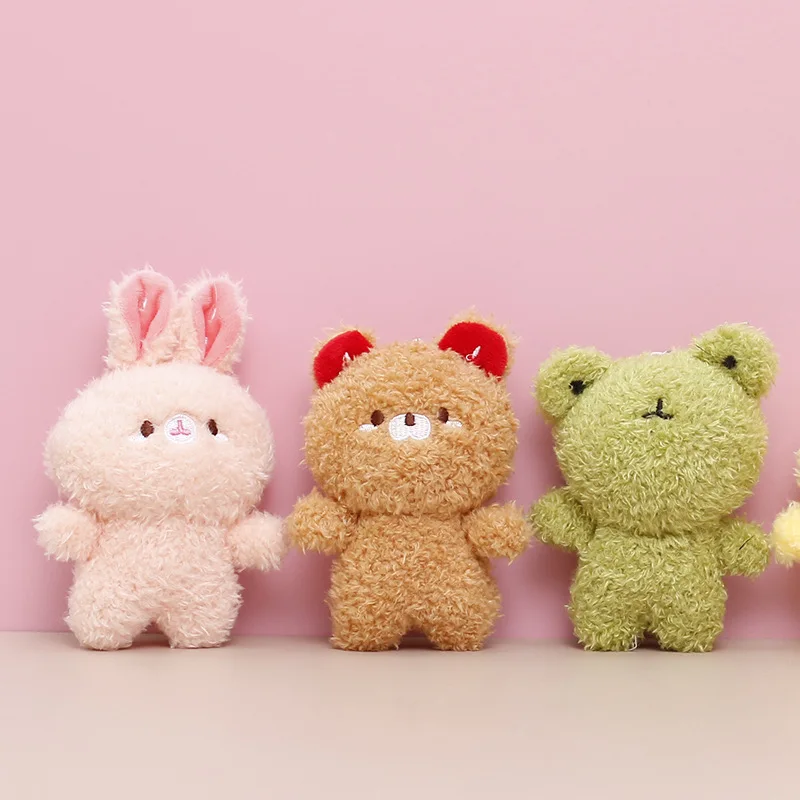 

10 см мини-милая плюшевая кукла-медведь, мультяшная игрушка-животное, брелок для ключей, украшение для сумки, кулон, подарки, вечерние куклы, плюшевые игрушки, детские игрушки