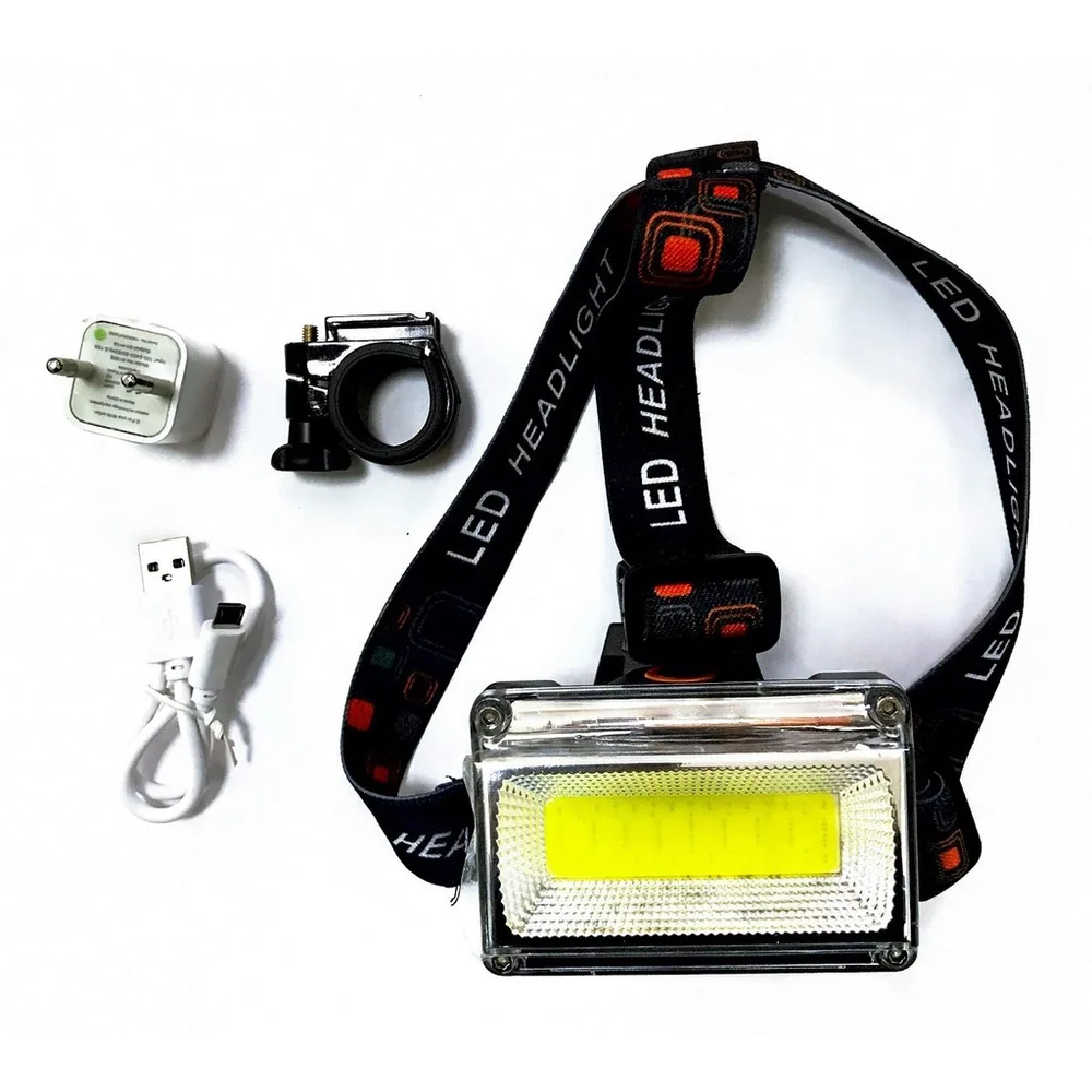 Kırgıl Bl-6653b 3 Color 4 Modes rechargeable Head Lamp