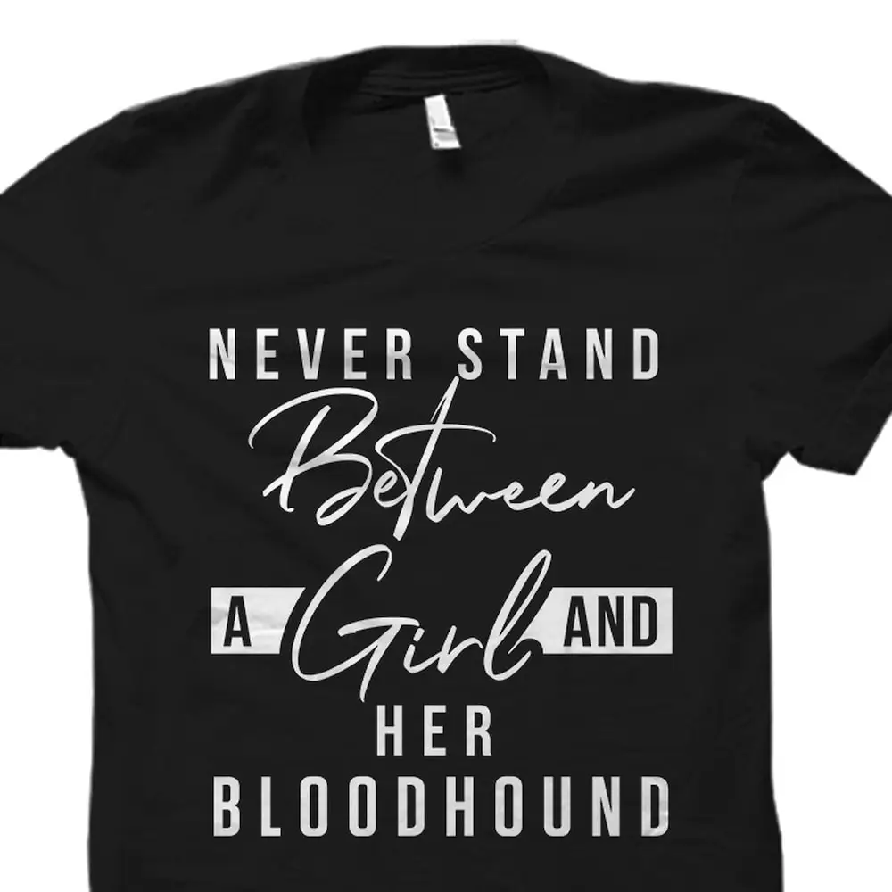 Bloodhound T Shirt Mom Dog Lover Os3783