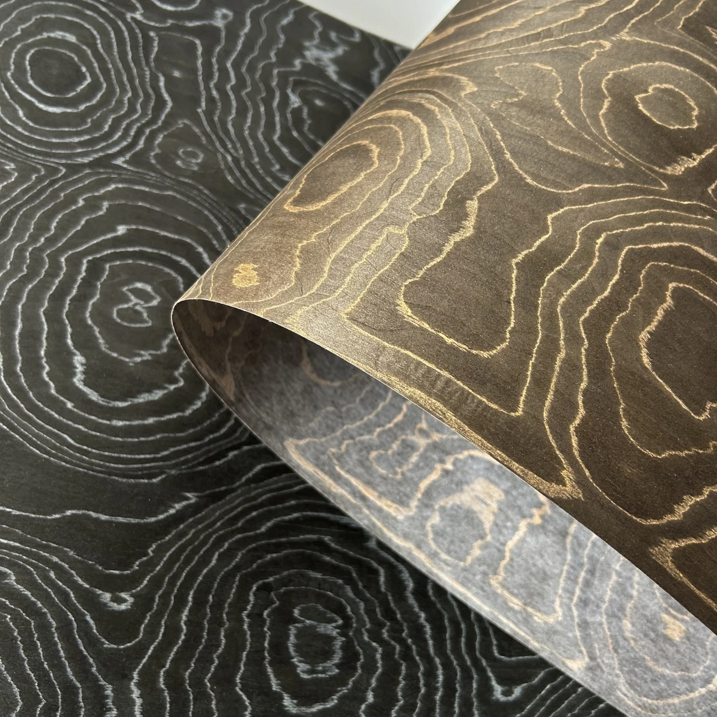 58x250cm ALPI Engineered Wood Veneer, Reconstituted Fleece Backed Composite Veneer Sheet for Furniture Renovation and DIY Uses