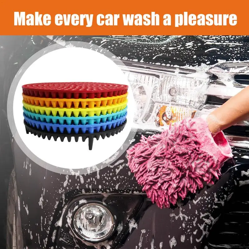 

Car Washing Bucket Insert Car Wash Tool Car Wash Filter Cleaning Kits Anti Scratch Plastic Insert Wash Bucket Auto Wash Filter