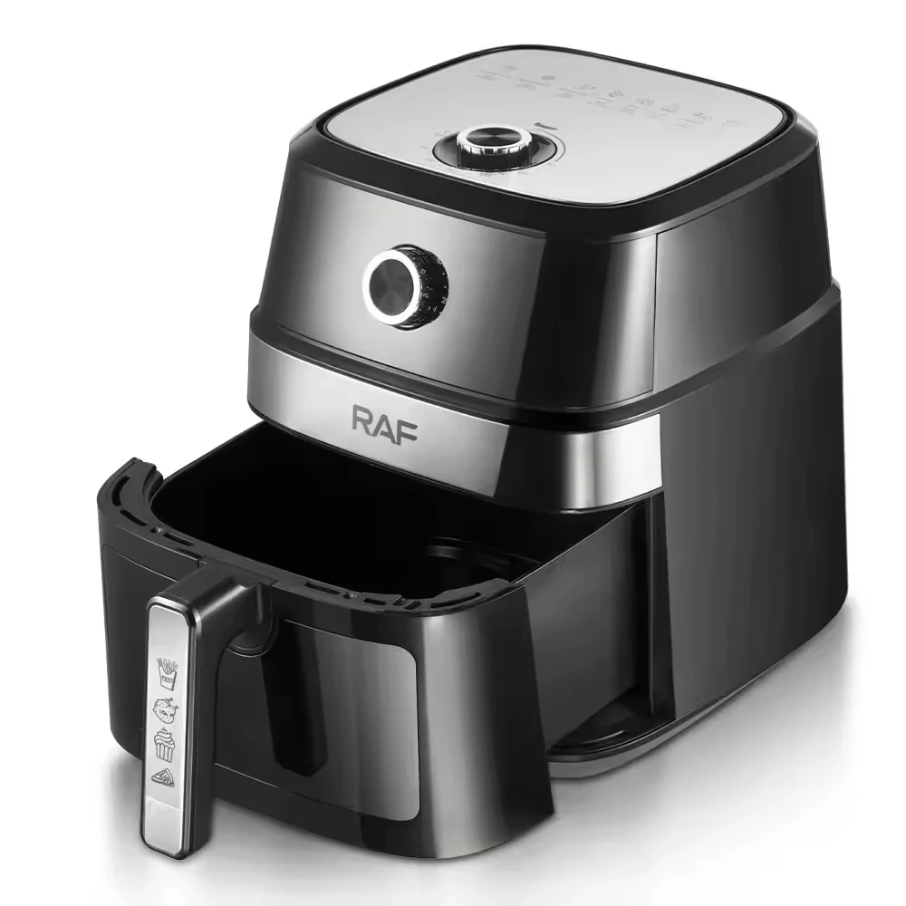 Plastic Modern 8L Oil-Free Electric Digital Air Fryer Oven with Visible Window Household RV & Hotel Use Energy Efficient Class a