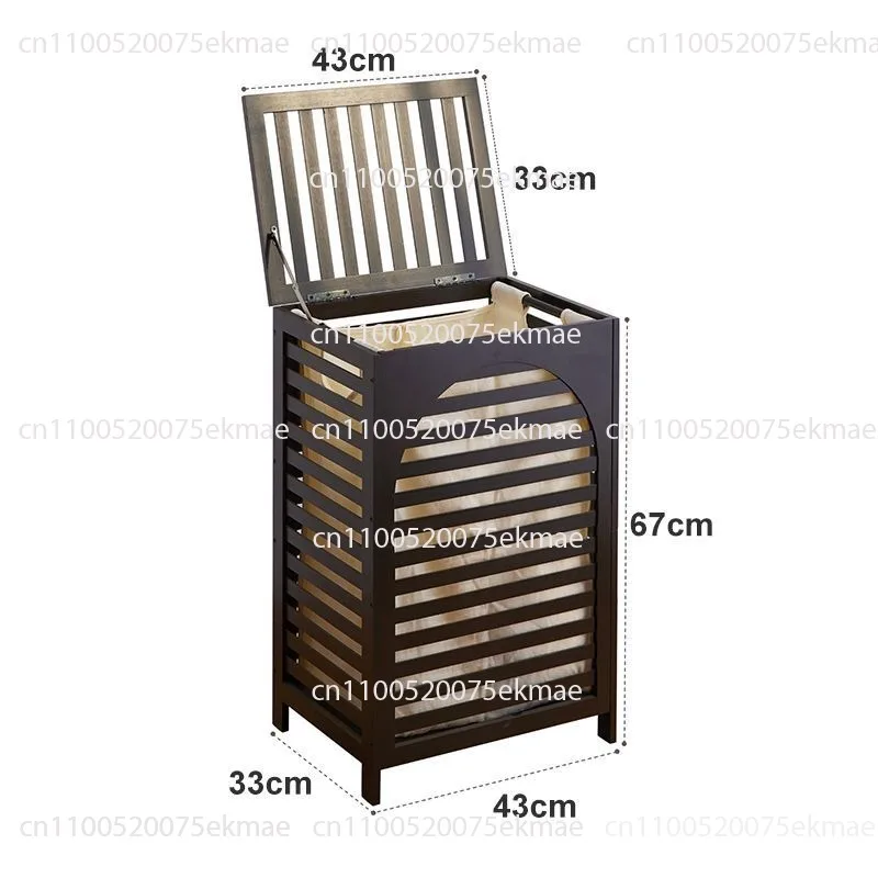 Large Capacity Foldable Laundry Hamper With Lid Dividers Dirty Clothes Storage Basket Washing Organizer Home Laundry Baskets