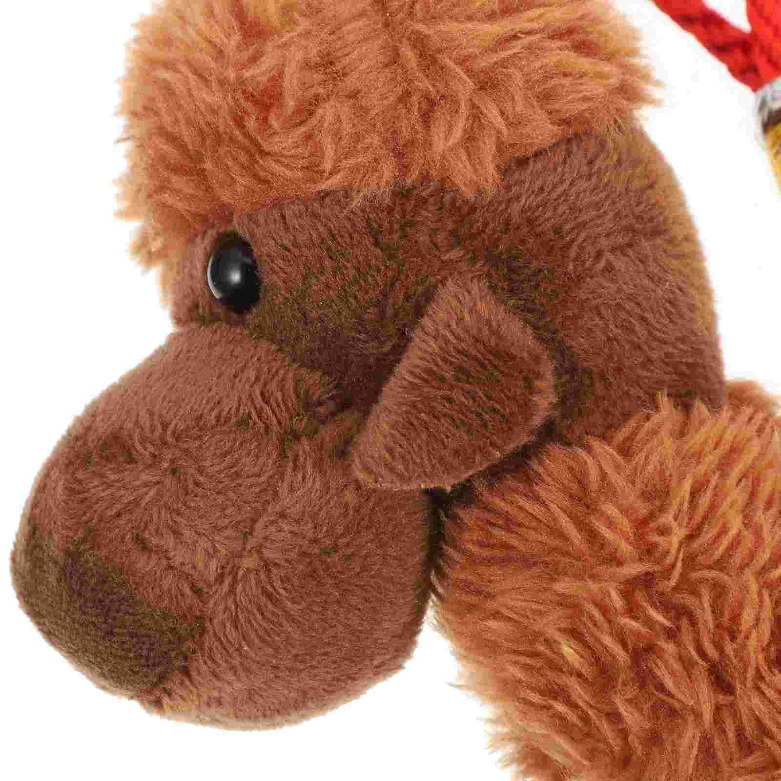 Camel Toys Key Chain Keychains for Women Kids Party Favors Plush Purse Body Miss Child Cartoon Keyrings Aesthetic