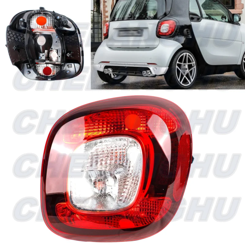 

For Smart Forfour Hatchback 453 ForTwo Coupe 453 2014 2015 2016 2017 2018 2019 Right Side Tail Light Rear Lamp Without Bulbs